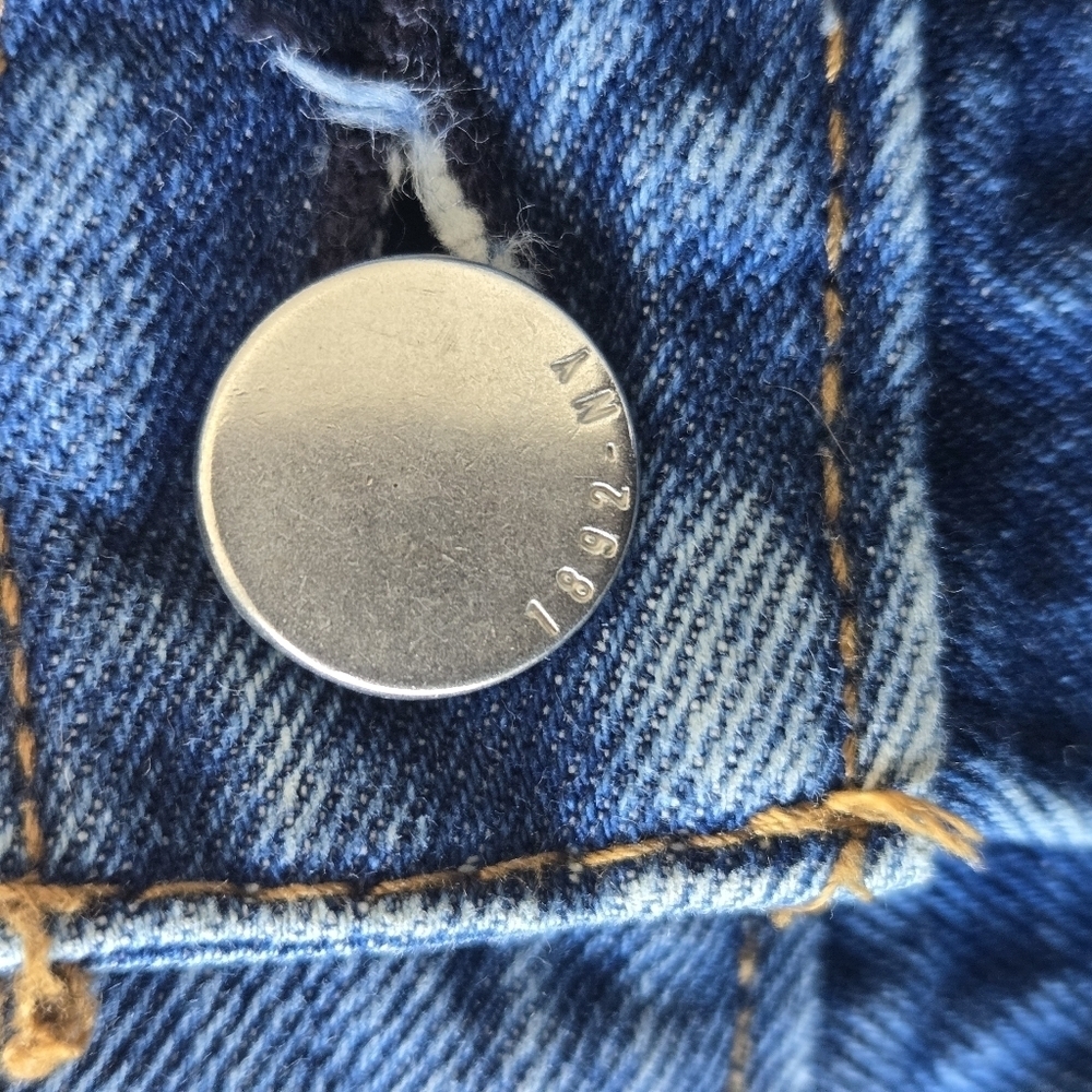 Abercrombie & Fitch Annie High-Rise Jean Short Size 25 - Picture 5 of 8